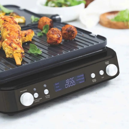 GreenPan Bistro Kontaktgrill - PFAS-frei Schwarz