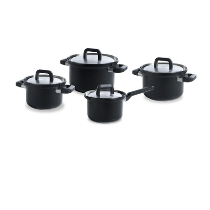Flow Cool Black Topfset 4-teilig