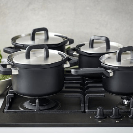 Flow Cool Black Topfset 4-teilig