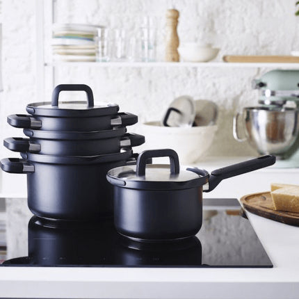 Flow Cool Black Topfset 4-teilig