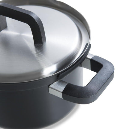 BK Flow Suppentopf cool black 24 cm