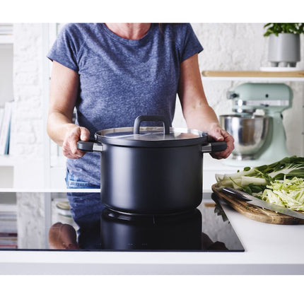 BK Flow Suppentopf cool black 24 cm