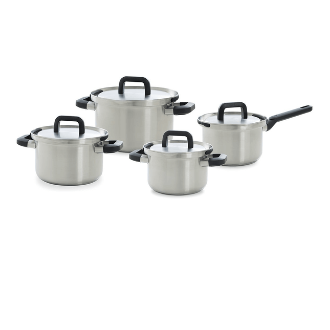 Flow Cool Topfset 4-teilig Edelstahl