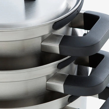 Flow Cool Topfset 4-teilig Edelstahl
