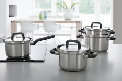 Flow Cool Topfset 4-teilig Edelstahl
