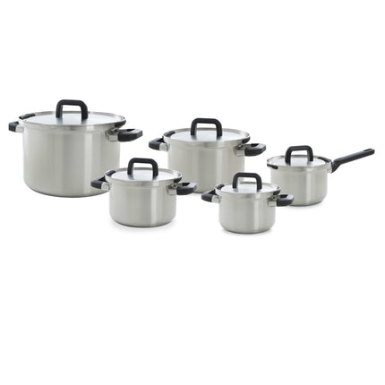 Flow Cool Topfset 5-teilig Edelstahl