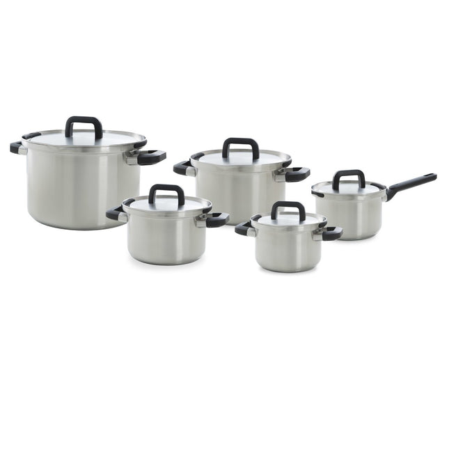 Flow Cool Topfset 5-teilig Edelstahl