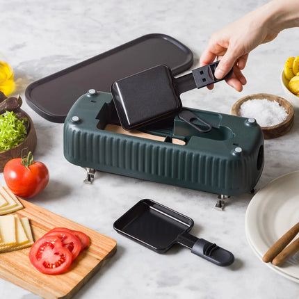 Greenpan Silhouette connect Gourmet-Pfanne Pinien-Grün 31 x 10 cm