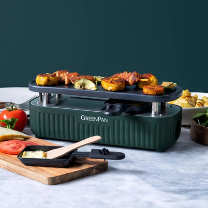 Greenpan Silhouette connect Gourmet-Pfanne Pinien-Grün 31 x 10 cm