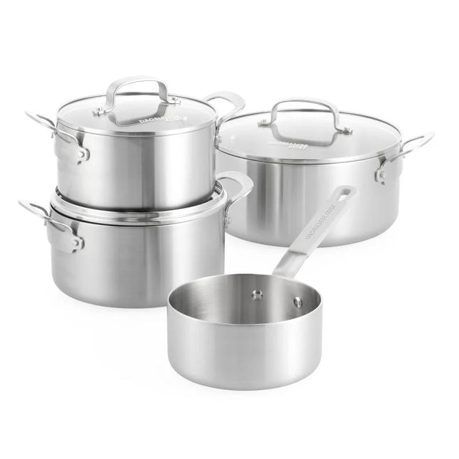 Dagelijkse Kost Proline 3-Ply Kochtopfset - 4-teiliges Topfset