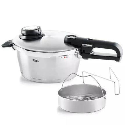 Fissler Vitavit Premium Schnellkochtopf mit Einsatz
