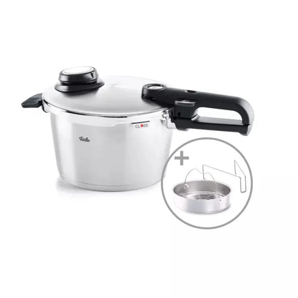 Fissler Vitavit Premium Schnellkochtopf mit Einsatz