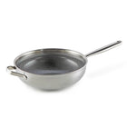 Habonne Hybrid Triply Edelstahl-Wokpfanne 28 cm