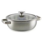 Habonne Schmorpfanne - Schmortopf Edelstahl 5-ply - 26 cm / 3,5 L
