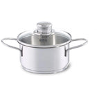 Fissler Snacky Kookpan met Glasdeksel