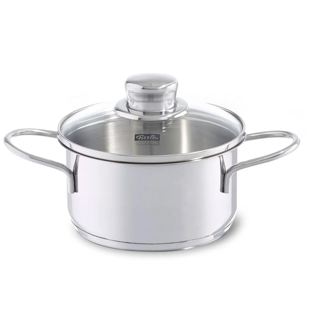 Fissler Snacky Kookpan met Glasdeksel
