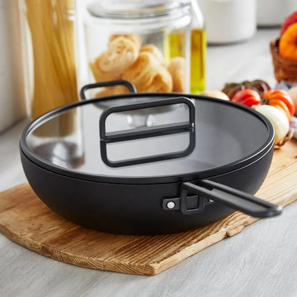 Greenpan Tucci Bratpfanne mit Deckel Schwarz 33 cm