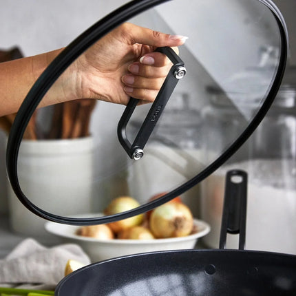 Greenpan Tucci Bratpfanne mit Deckel Schwarz 33 cm