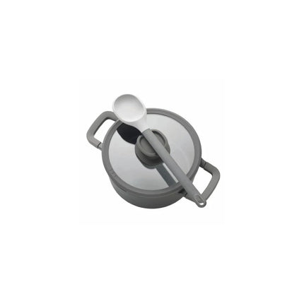 BergHOFF Leo Stone Pfannenset 10-teilig Downdraft + gratis Pfannenschutz