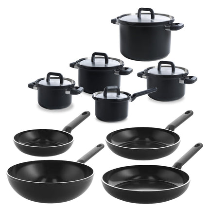 Flow Cool Black Topfset 9-teilig
