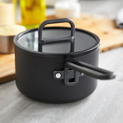 Greenpan Tucci Pfannenset 3-lagig 11-teilig - Schwarz