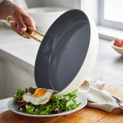 Greenpan Tucci 2-teiliges Pfannenset 20 und 26 cm – Weiß