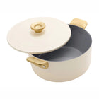 Greenpan Tucci Schmortopf - Bräter mit Deckel Weiß 6,5L 26cm